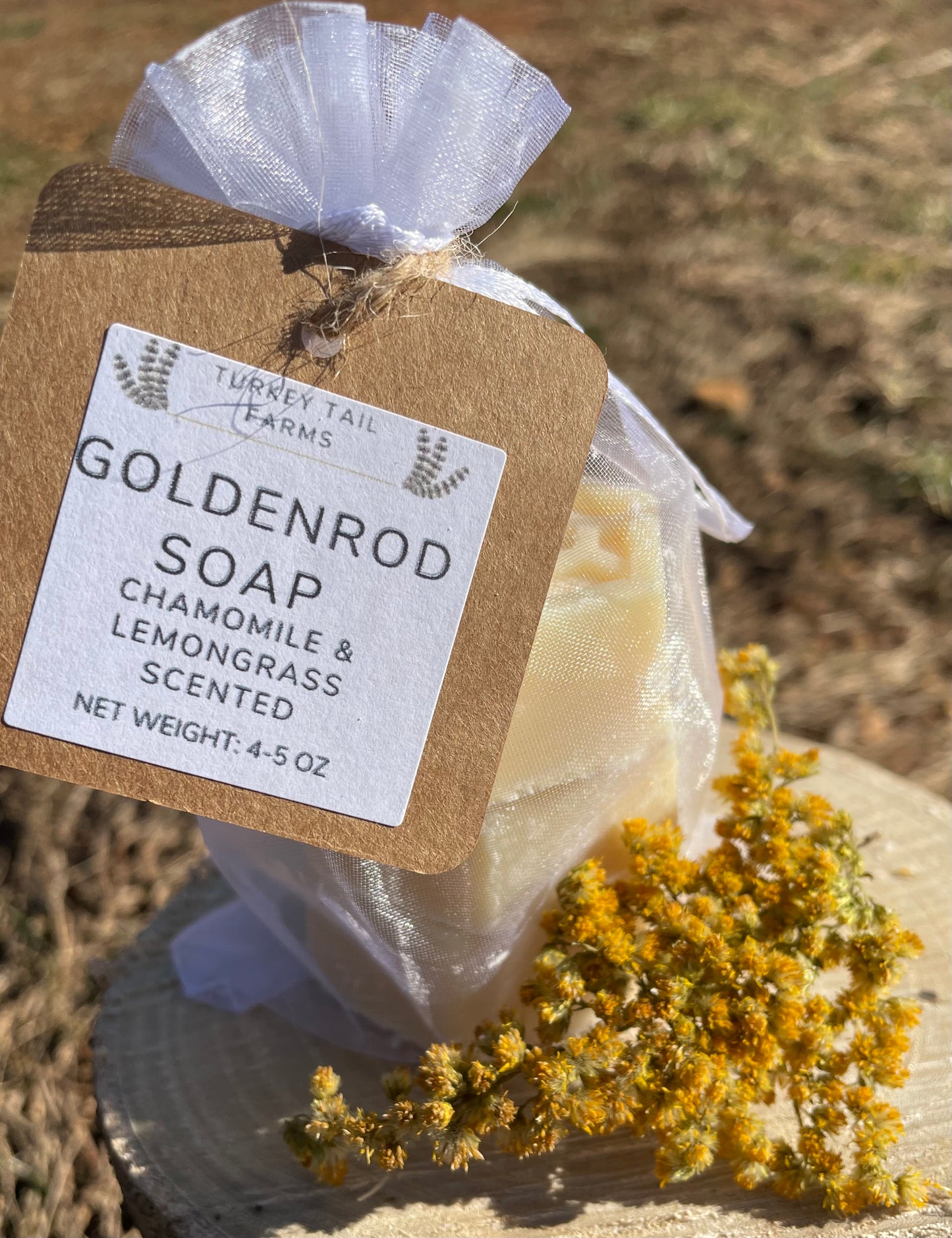 Goldenrod Soap - Small 3pk